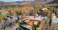 park city home for sale view drone