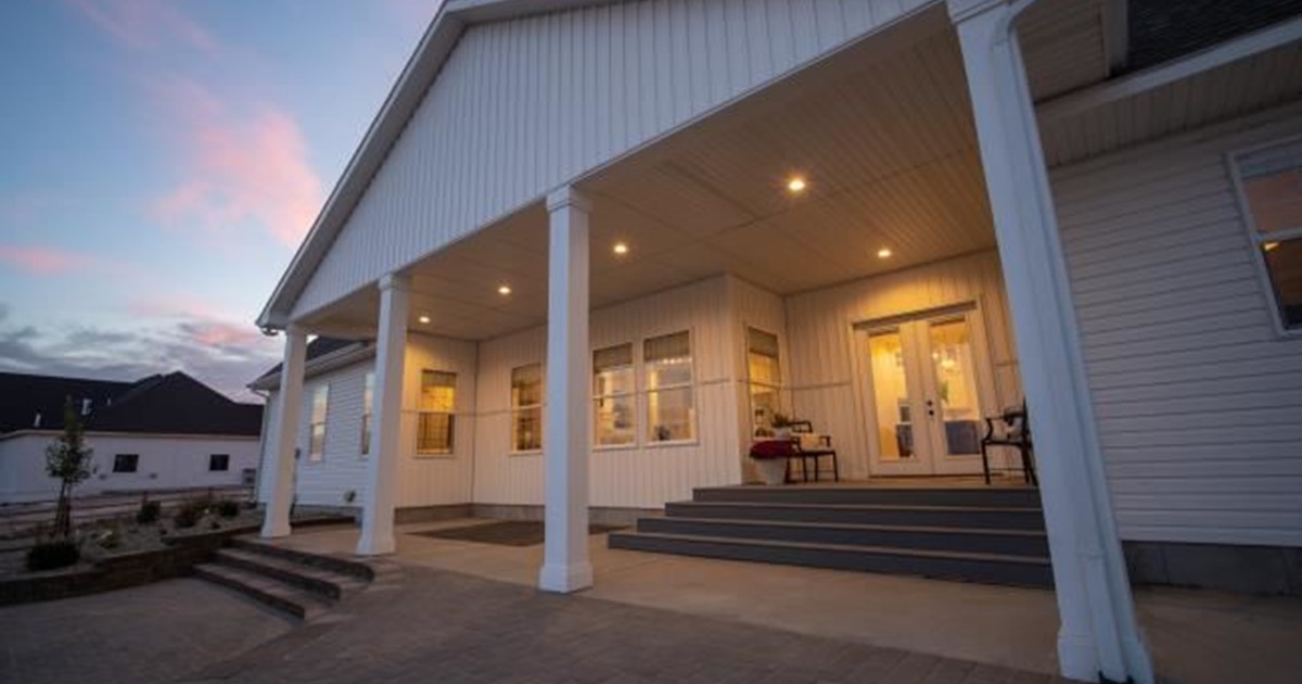 custom luxury home in Idaho