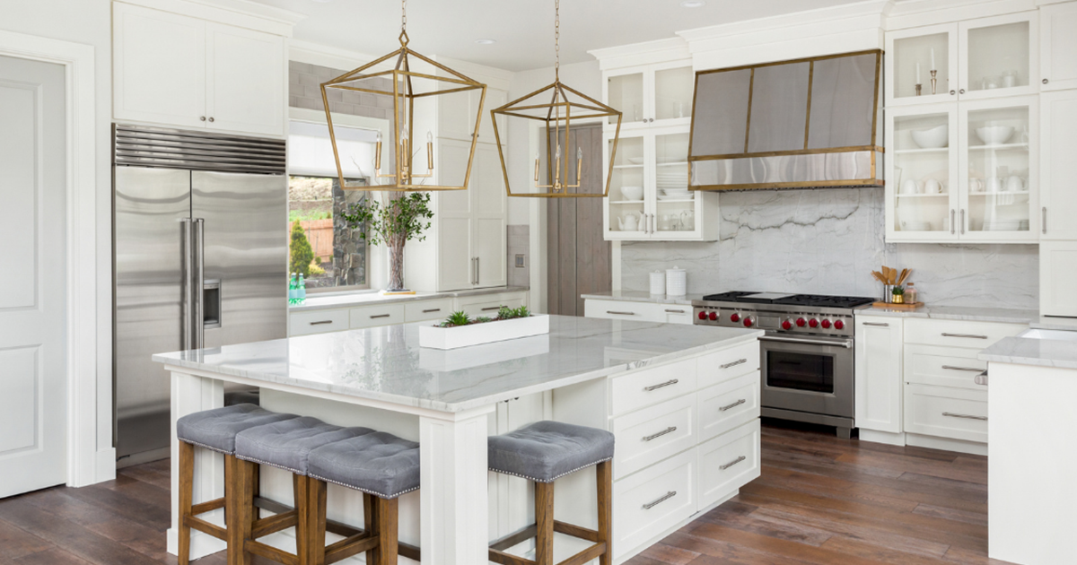 luxury high end home builder kitchen