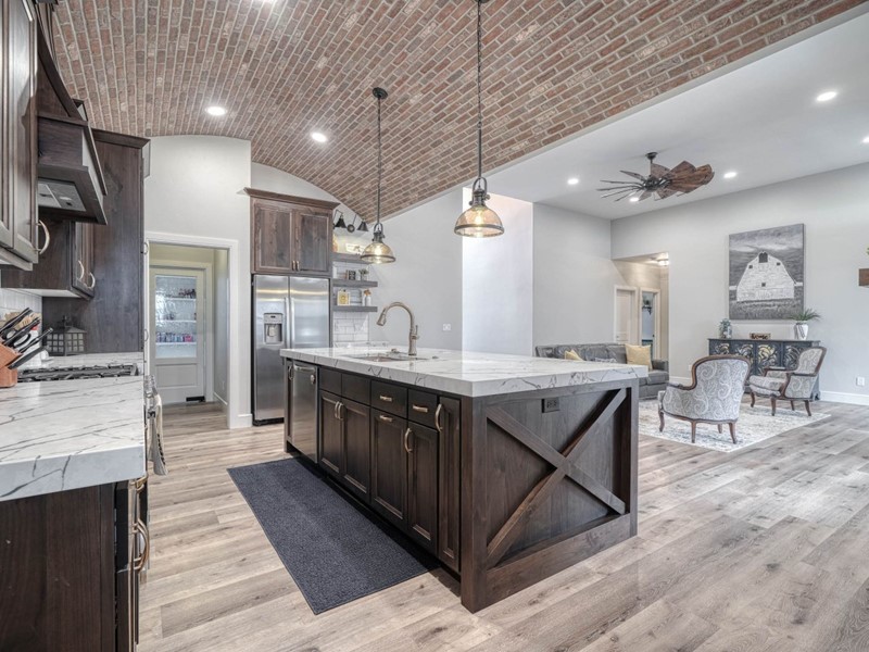 ammon idaho luxury home kitchen